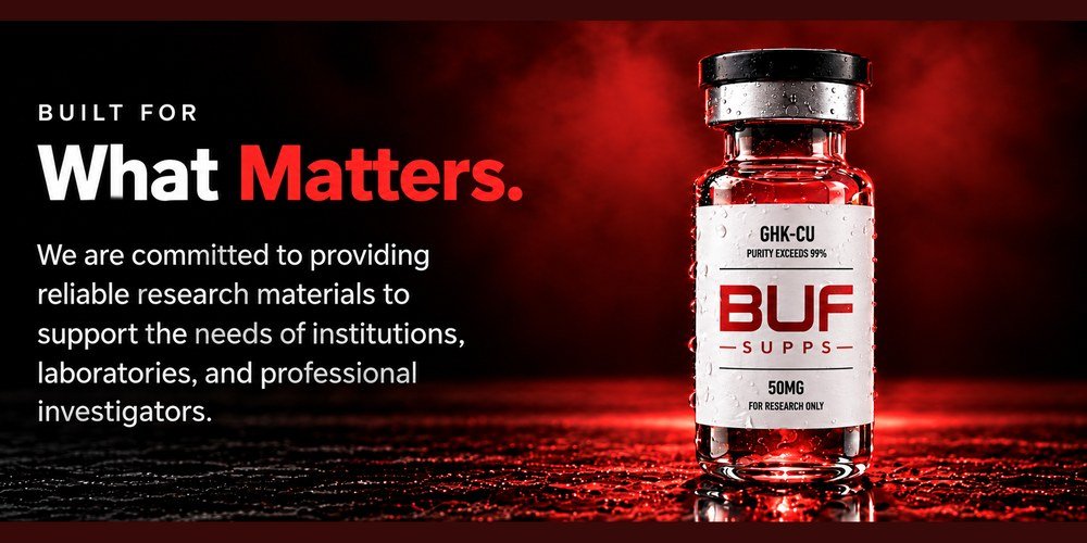 Built For What Matters. High-quality materials for researchers who demand consistency, transparency, and reliability.