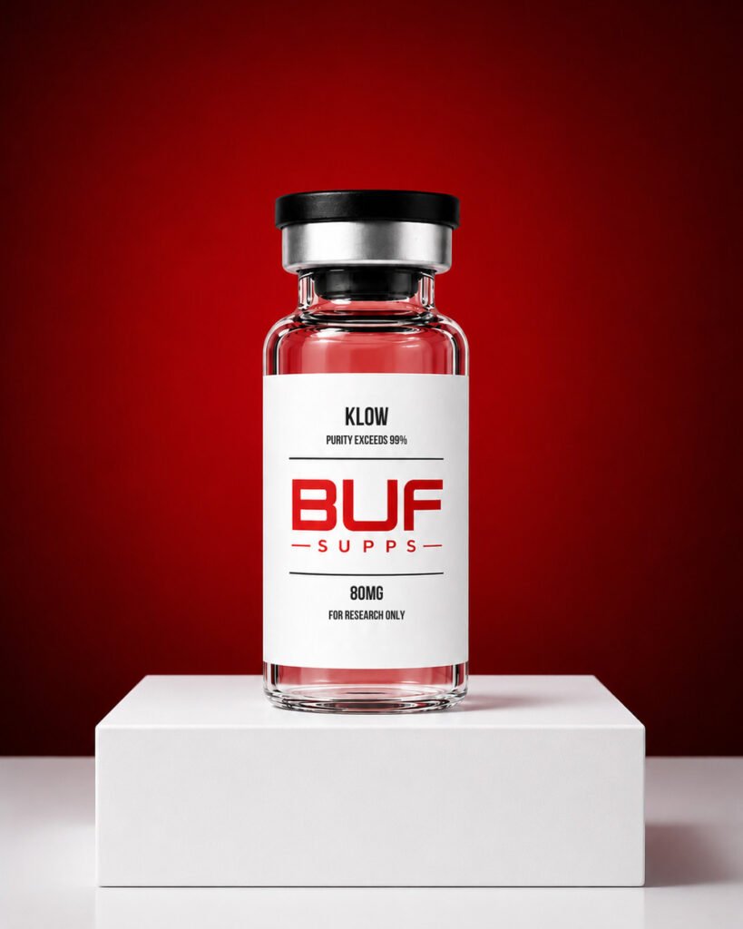 KLOW blend research amino vial from BUF Supps