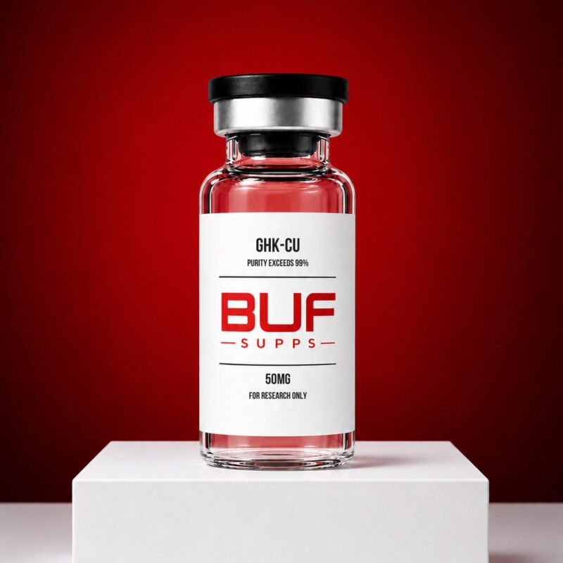GHK-Cu research copper amino vial from BUF Supps