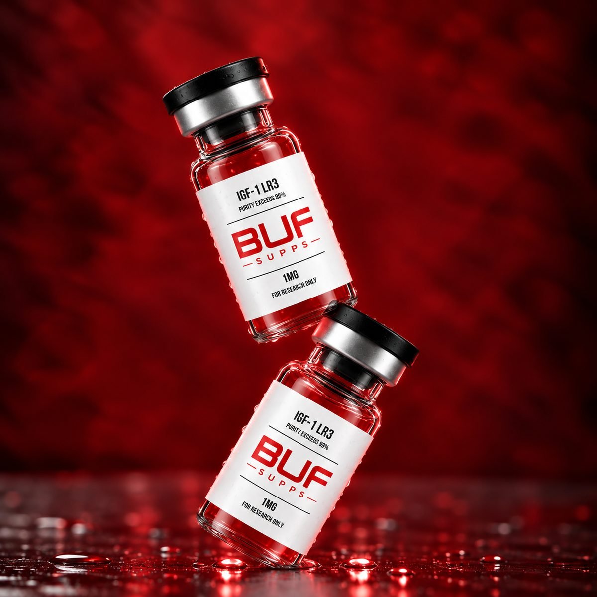 Two IGF-1 LR3 research vials